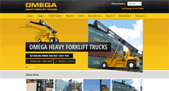 Desktop Screenshot of omega-heavy-trucks.com