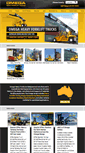 Mobile Screenshot of omega-heavy-trucks.com